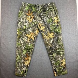 Mossy Oak Apparel APX Fusion Pants Mens 2XL Camo Fleece Outdoor Hunting Warm